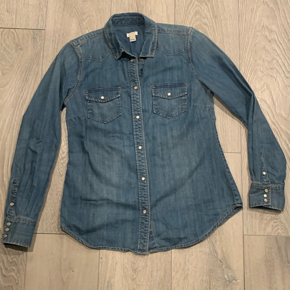 JCrew denim / Jean shirt